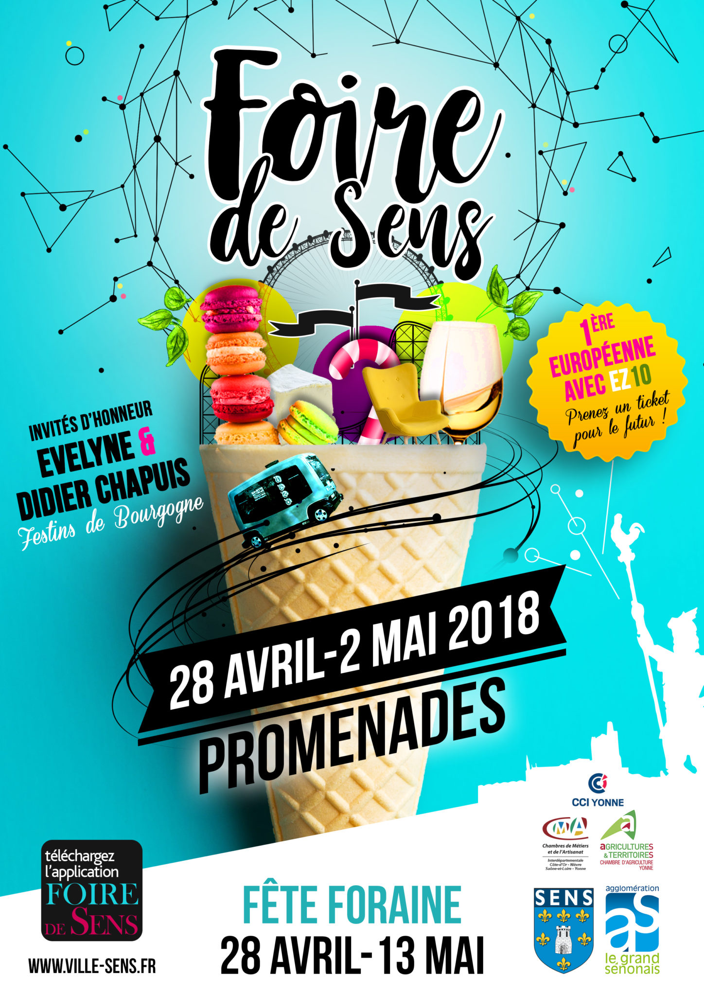 Foire de Sens : du 27 avril au 2 mai 2019